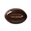 Čokoládová dekorace, kávová zrnka 3D, 12x18 mm - 1 kg | MONA LISA, CHF-3D-19953-999