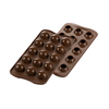 Forma na čokoládu a pralinky - kulička 3D, 15x8 mm, 8 ml - Tartufino | SILIKOMART, EasyChoc