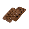 Forma na čokoládu a pralinky - srdíčko 3D, 12x8 mm, 8 ml - My Love | SILIKOMART, EasyChoc