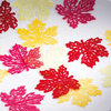 Silikonová forma na chuťovky, javorový list, 8 x důlků, 300x200 mm, 3 ml - GG049S | PAVONI, Maple
