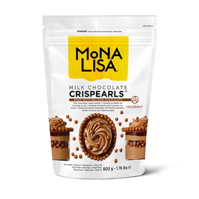 Dekorační posypové kuličky Crispearls&amp;#x2122; v mléčné čokoládě, 0,8 kg | MONA LISA, CHM-CC-CRISPE0-02B