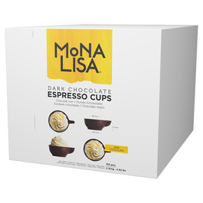 Espresso košíčky z hořké čokolády, 21x56x44, 20 ml - 312 ks | MONA LISA, CHD-CM-19839E0-999