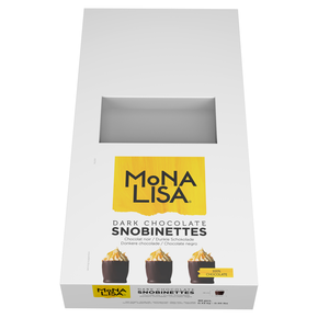 Košíčky z hořké čokolády Snobinettes&amp;#x2122;, 26x27x23 mm, 13 ml - 90 ks | MONA LISA, CHD-CV-19927E0-999