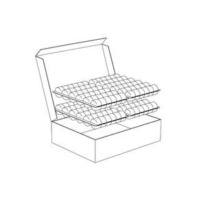 Papírová krabička na makronky - SMC144 | PAVONI, Storage &amp;Display