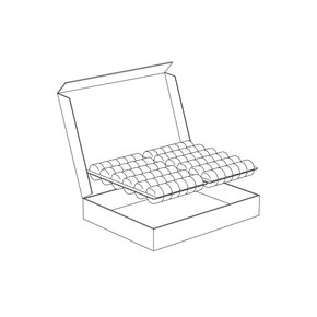 Papírová krabička na makronky - SMC72 | PAVONI, Storage &amp;Display