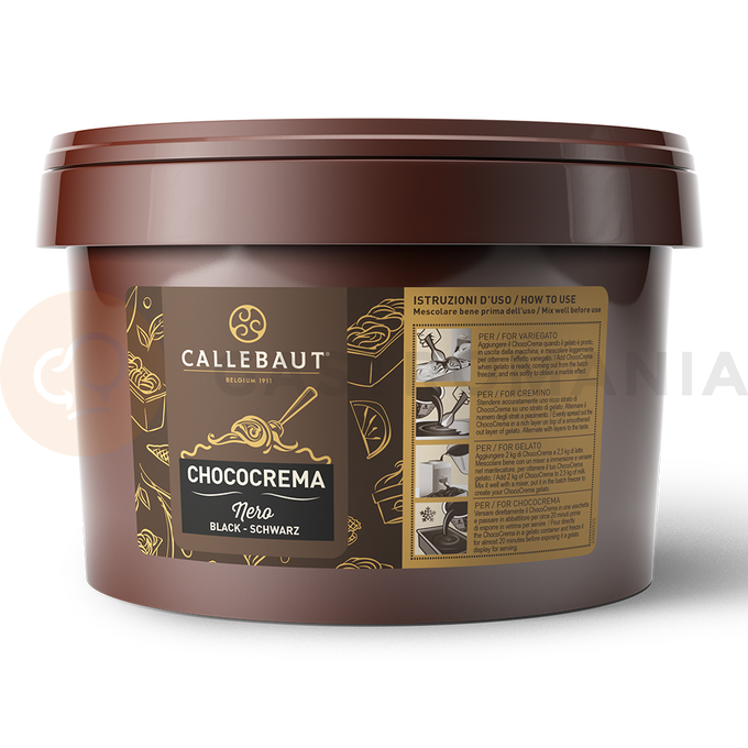 Čokoládový krém na zmrzlinu Choco Crema Nero, 3kg  | CALLEBAUT, FND-M0938-E0-U50