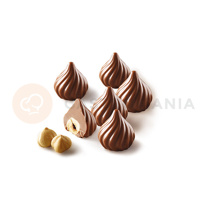 Forma na čokoládu a pralinky - plamen 3D, 15x8 mm, 8 ml - Choco Flame | SILIKOMART, EasyChoc