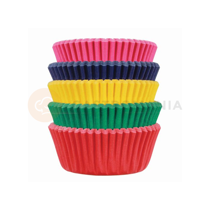 Košíčky na mini cupcake nebo pralinky, průměr 3,5 cm, 100 ks, v pěti barvách | PME, BC741