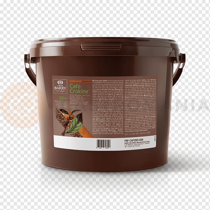 Křupavá náplň s přídavkem kávy Mokka Cara Crakine&amp;#x2122;, 5 kg balení | CACAO BARRY, FNF-CAFCRO-656