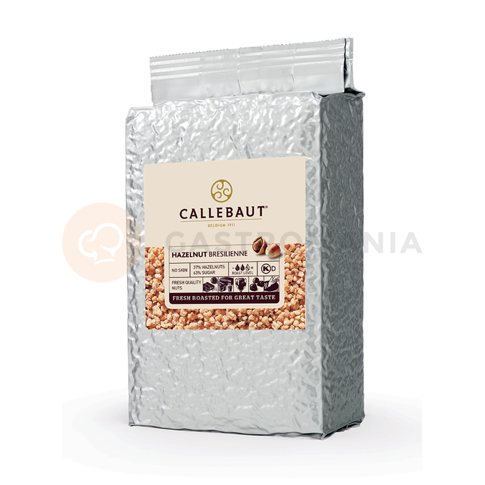 Nasekané pražené lískové ořechy Hazelnut Bresilienne, 5 kg balení | CALLEBAUT, NAN-CR-H3714E0-T64