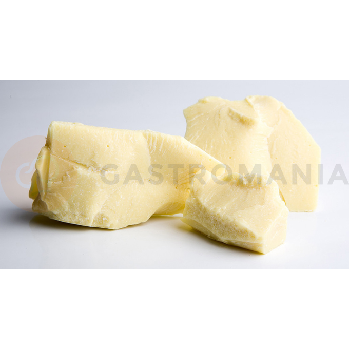 Přírodní deodorizované kakaové máslo, 1 kg balení | NATRA CACAO, Cacao Butter