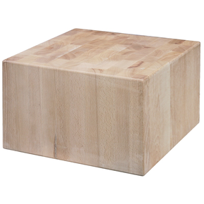Dřevěný špalek bez podstavce 400x400x250 mm | CONTACTO, 3644/404