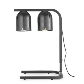 Ohřívací lampa, 453x360x(h)790 mm, černá | HENDI, 273913