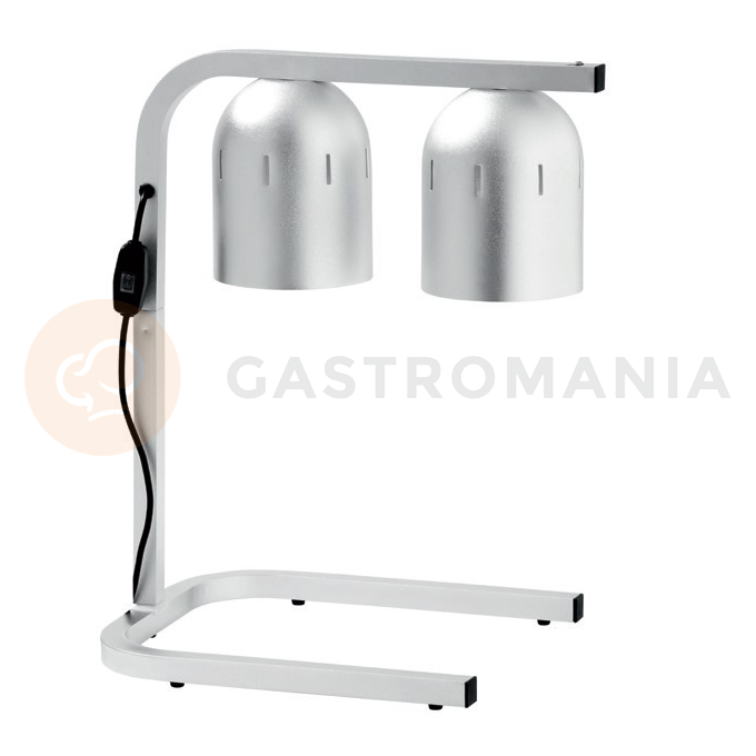 Infra lampa stolní - hliník, 0,5 kW | GASTRO-TIP, 7230372