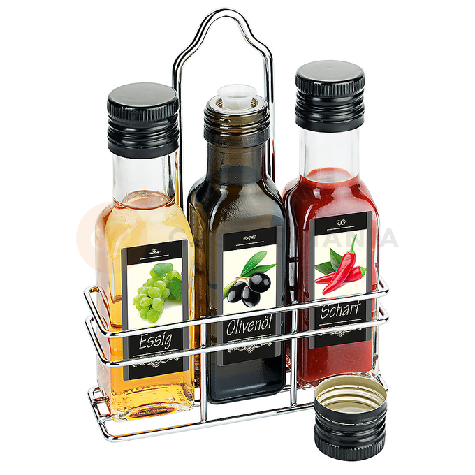 Košík a 3 láhvičky s objemem 100 ml | CONTACTO, 2728/103