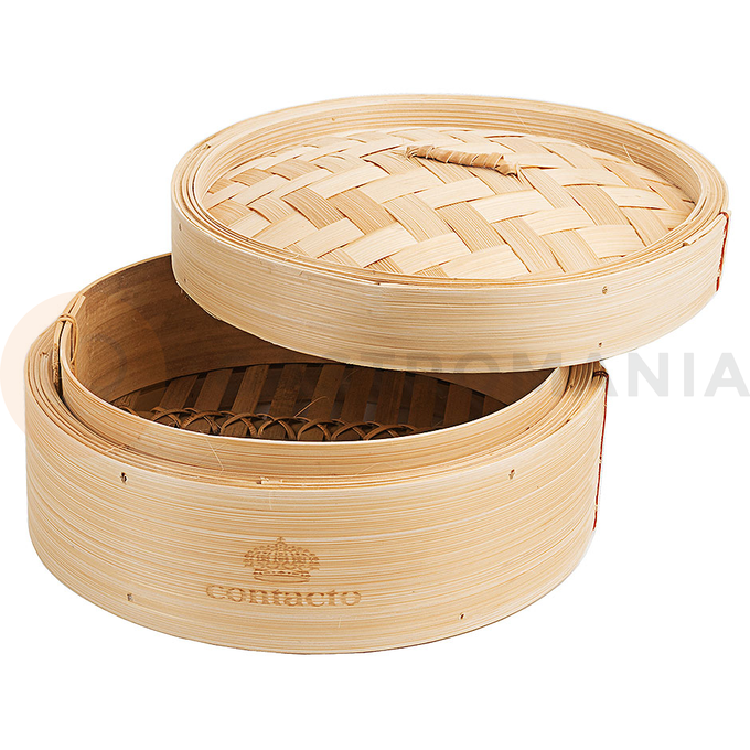 Košík bambusový na vaření v páře, průměr 200 mm | CONTACTO, 4852/200