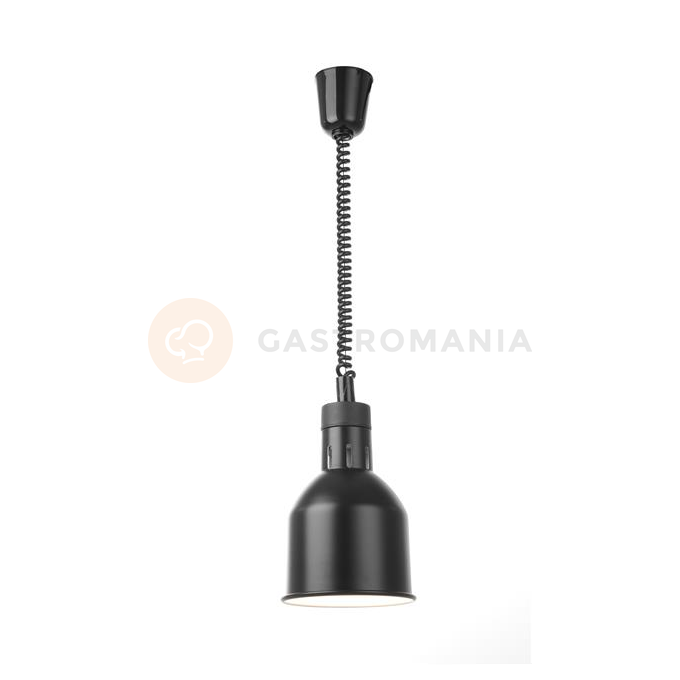 Ohřívací lampa visící, Ø 175x(h)250 mm, černá | HENDI, 273852