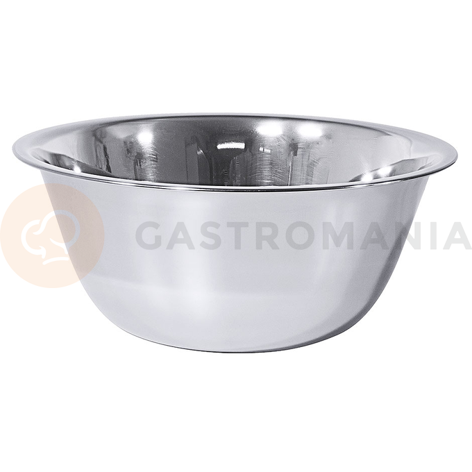 Nerezová miska s okrajem, 0,8 l, průměr 160 mm | CONTACTO, 2635/160
