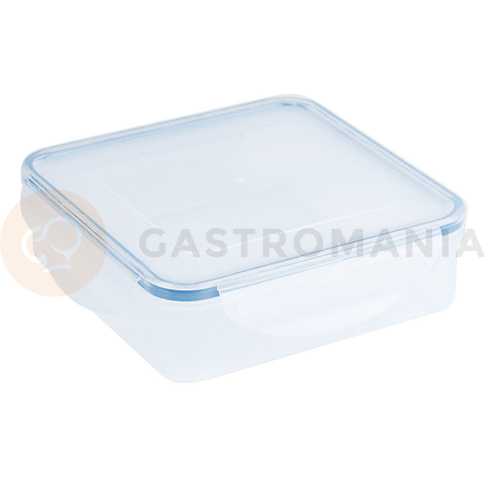 Polypropylenová nádoba ke skladování potravin, 0,6 l, 150x150x40 mm | CONTACTO, 1126/060