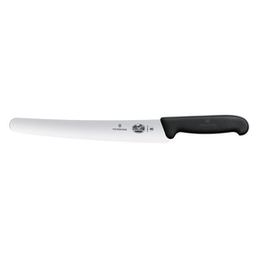 Cukrářský nůž, zoubkovaný, 26 cm, černý | VICTORINOX, Fibrox, 5.2933.26