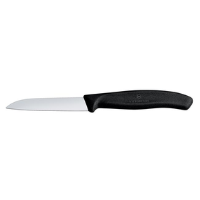 Nůž na obírání, 8 cm, černý | VICTORINOX, Swiss Classic, 6.7403