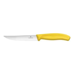 Nůž na pizzu, zoubkovaný, žlutý | VICTORINOX, Swiss Classic, 6.7936.12L8
