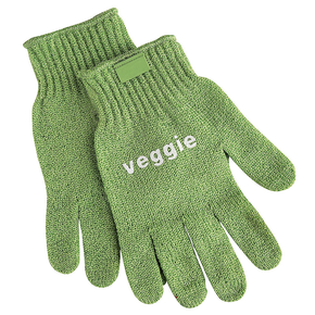 Rukavice na čištění zeleniny, zelené | CONTACTO, 6537/006