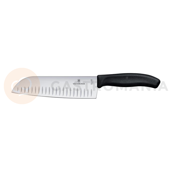 Nůž Santoku, vroubkovaný, 17 cm | VICTORINOX, Swiss Classic, 6.8523.17B