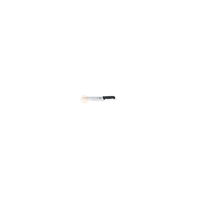 Nůž kuchyňský, široká čepel, 25 cm, černý | VICTORINOX, Fibrox, 5.2003.25