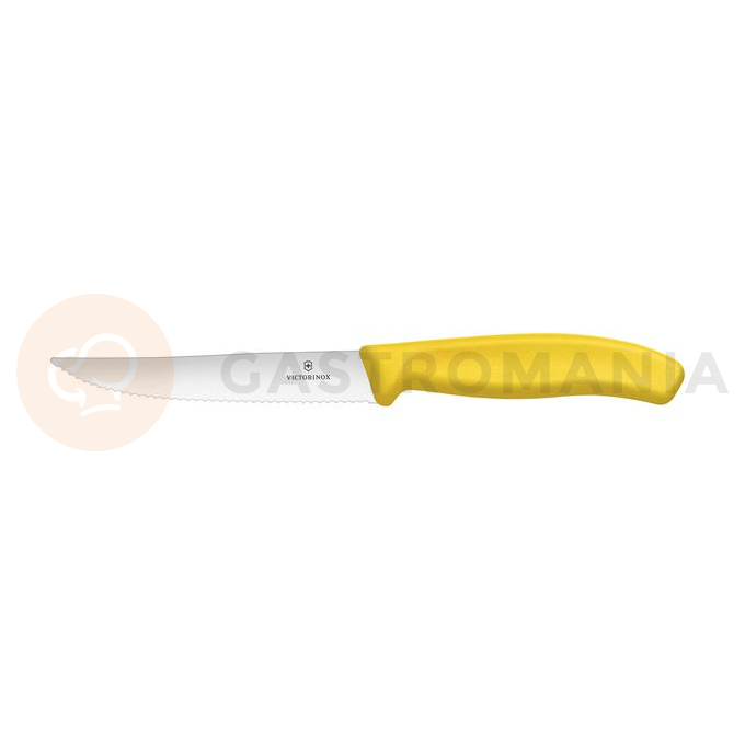 Nůž na pizzu, zoubkovaný, žlutý | VICTORINOX, Swiss Classic, 6.7936.12L8