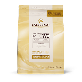 Bílá čokoláda 25,9% Callets&amp;#x2122; 2,5 kg balení | CALLEBAUT, CW2-E4-U71
