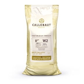 Bílá čokoláda 28% Callets&amp;#x2122; 10 kg balení | CALLEBAUT, W2NV-01B