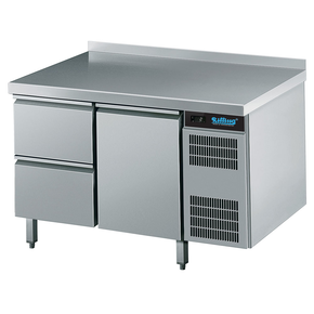 Chladící stůl 2 zásuvky a dveře 270 l, 1250x700x850 mm | RILLING, AKT EK721 1601-2/1