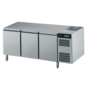 Chladící stůl 3dvéřový 420 l, bez pracovní desky, 1718x675x800 mm | RILLING, AKT EK731 1600