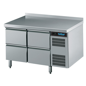 Chladící stůl 4 zásuvky 270 l, 1250x700x850 mm | RILLING, AKT EK721 1601-2/2