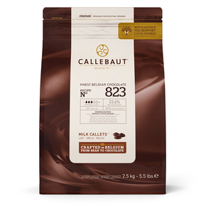 Mléčná čokoláda 33,6% Callets&amp;#x2122; 2,5 kg balení | CALLEBAUT, 823-E4-U71