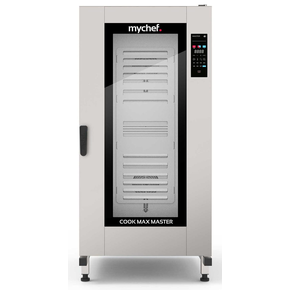 Piec konwekcyjno-parowy elektryczny, z wózkiem, automatyczny system myjący, 20x GN1/1, 34,7 kW, 400 V | MYCHEF, Cook Max Master 201E