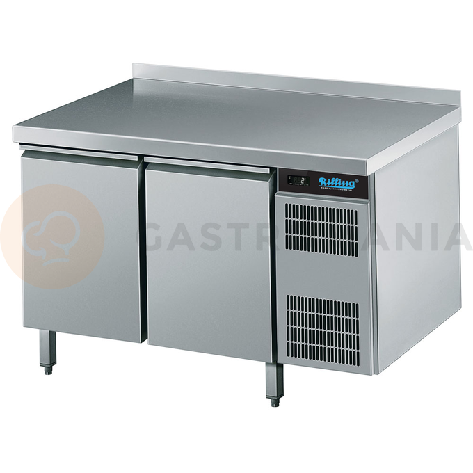 Chladící stůl 2dvéřový 270 l, 1250x700x850 mm | RILLING, AKT EK721 1601-1/1