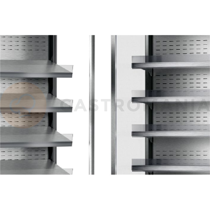 Modul pro otevřený chladící regál s přední stranou lakovanou 1880x700x2020 mm | RAPA, RCh-O