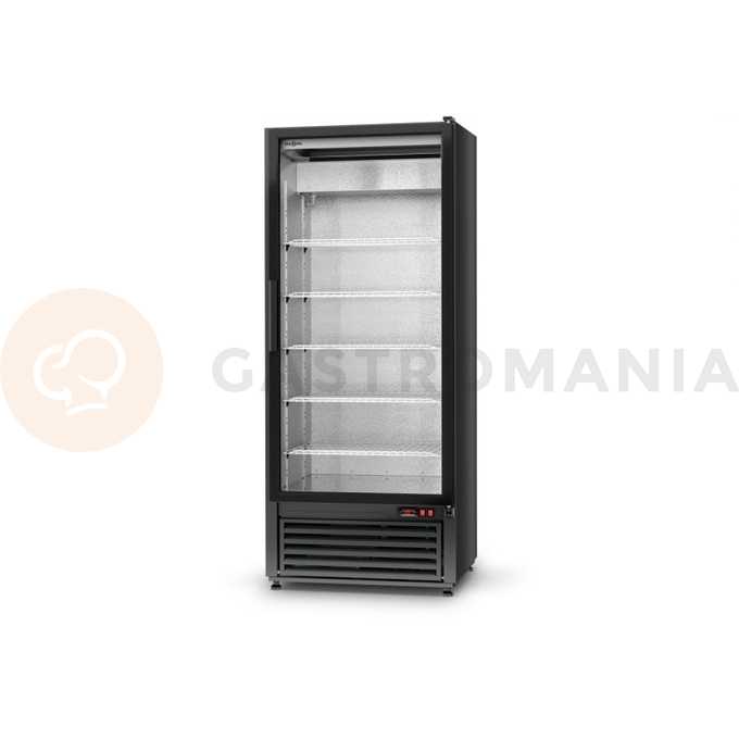 Chladící skříň jednostranně prosklená s křídlovými dveřmi, spodní agregát, ventilátor, 3. tř., 725x720x2000 mm | RAPA, SCh - S 725 ecoline