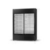 Chladící skříň vysoká, jednostranně prosklenná s posuvnými dveřmi, dolní agregát, velký objem, ventilátor, 3 kl., 1200x745x2190 mm | RAPA, SCh - SR 1200 WH