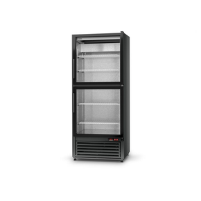 Chladící skříň jednostranně prosklená s křídlovými dveřmi, jednokomorová, dvoudveřová, spodní agregát, ventilátor, 4. tř., 725x720x2000 mm | RAPA, SCh - S 725 / 2D ecoline