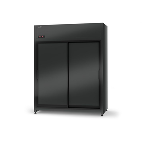 Chladicí skříň s posuvnými dveřmi, horní agregát, 4 kl., nerezový vnitřní prostor, 1200x745x2020 mm | RAPA, SCh - ZR 1200 ecoline