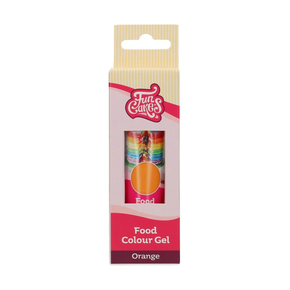 Gelové potravinářské barvivo v tubě, 30 g, oranžové | FUNCAKES, F44145