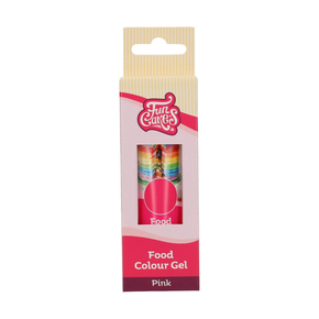 Gelové potravinářské barvivo v tubě 30 g, růžové | FUNCAKES, F44110