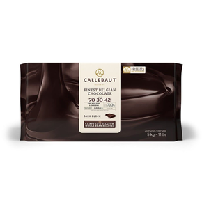 Hořká čokoláda 70,3% Callets&amp;#x2122; 5 kg blok | CALLEBAUT, 70-30-42NV-120
