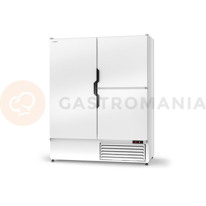 Chladící skříň s křídlovými dveřmi, dvoukomorová, třídvéřová, dolní agregát, 3 kl., 1200x730x2000 mm | RAPA, SCh - Z 1200 / 3D