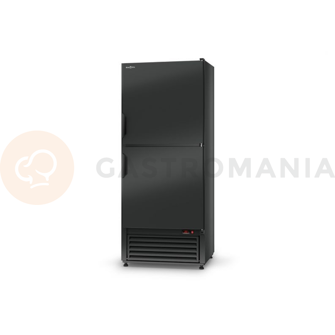 Chladicí skříň s křídlovými dveřmi, jednokomorová, dvoudveřová, spodní agregát, 3 kl., 825x730x2000 mm | RAPA, SCh - Z 825 / 2D ecoline