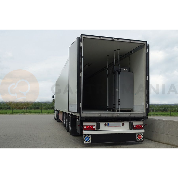 Chladící skříň speciální, cestovní, agregát napájen 12 VDC, 24 VDC nebo 230 VAC, 3 kl., 780x1190x1340 mm | RAPA, SCh - Z Cargo 500