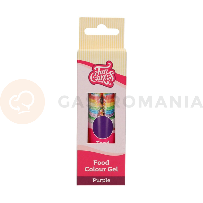Gelové potravinářské barvivo v tubě, 30 g, purpurové | FUNCAKES, F44120